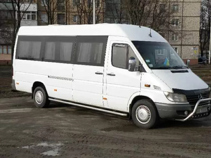 Пассажирские перевозки. Заказ автобуса Mercedes Sprinter на 18 мест 