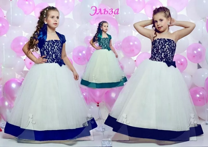 Прокат бальных и стильных детских нарядных платьев