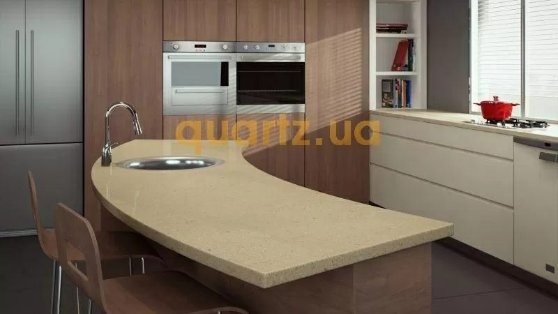 Кухонные столешницы,  подоконники,  каминные полки из кварца CaesarStone 4