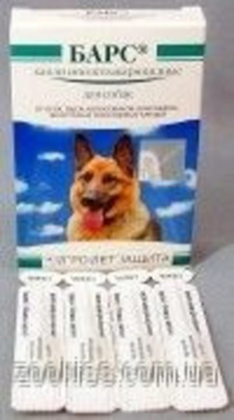 АКЦИЯ:Барс капли от блох и клещей д/ соб. (4пип.-в уп.) +Барс спрей