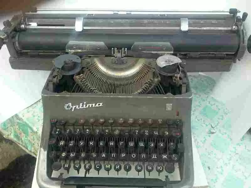 Механическая печатная машинка OPTIMA M10 Mechanik 1950 2