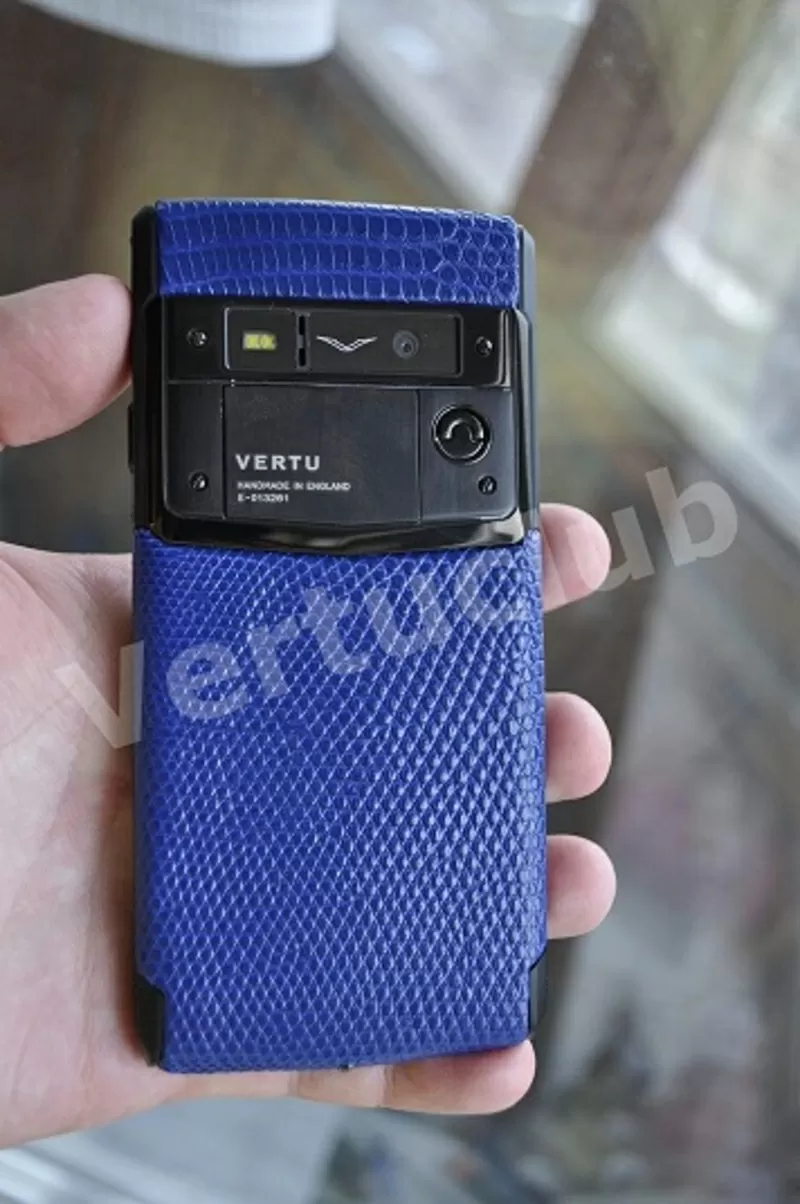 Vertu Signature Touch Pure Black Navy Blue 2