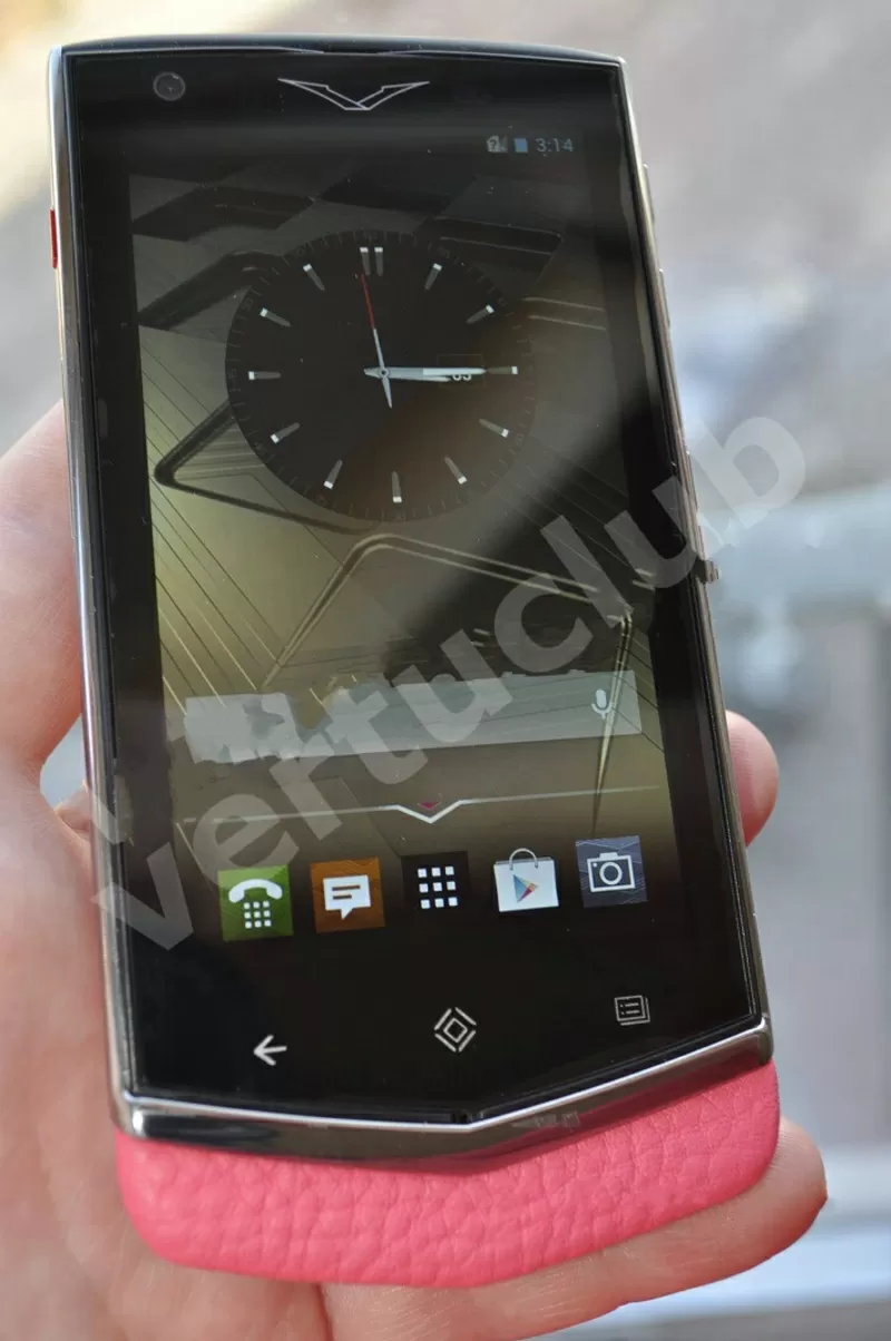 Vertu Constellation V Pink Leather