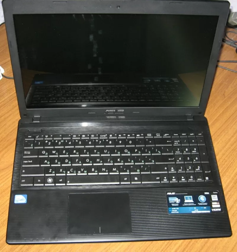 Продам на запчасти нерабочий ноутбук Asus X55A (разборка и установка)