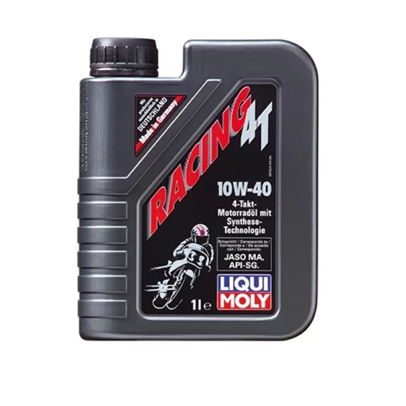 Моторное масло для мотоциклов LIQUI MOLY RACING 4T 10W-40HD 2