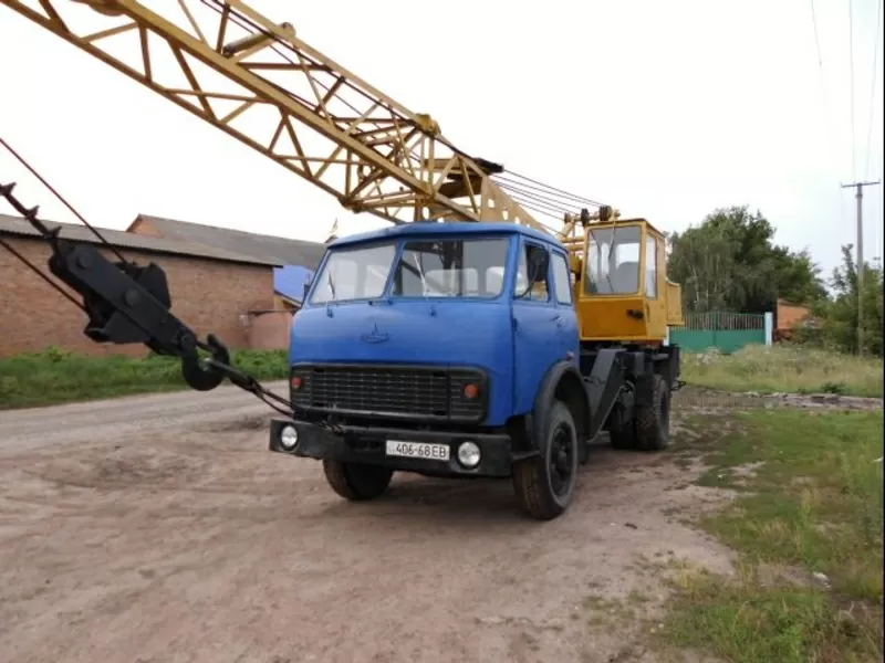 Автокран СМК-101,  модель МАЗ 5434,  1990 г.выпуска 2