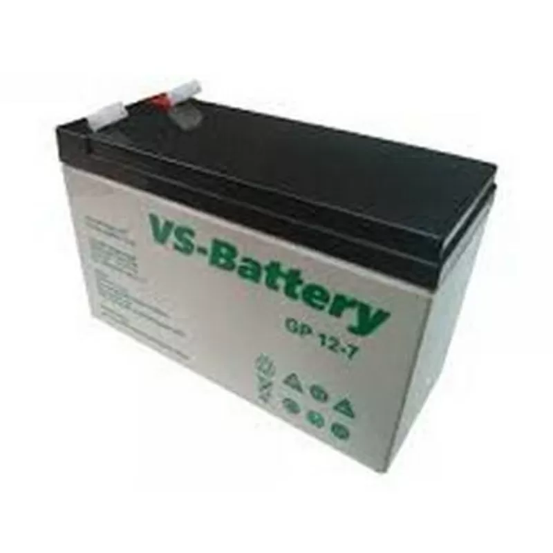 Бюджетный аккумулятор VS Battery 12V(В) 7, 2Ah(Ач) до упса,  эхолота