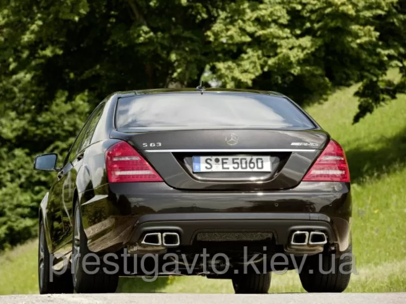 Насадки на выхлопные трубы для Mercedes S-Class W221 4