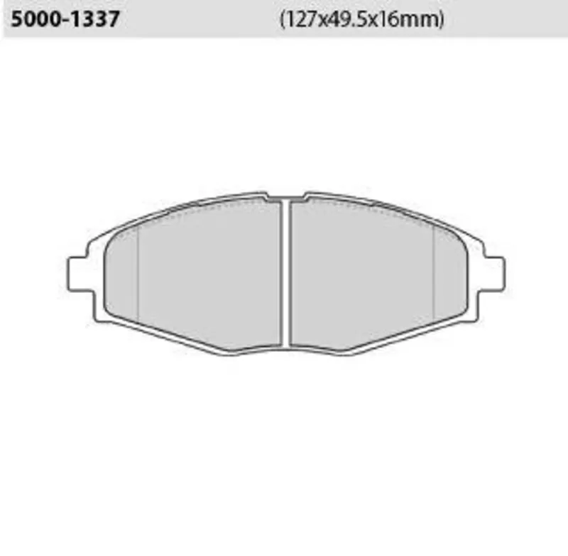 Тормозные колодки передние daewoo lanos- 253грн