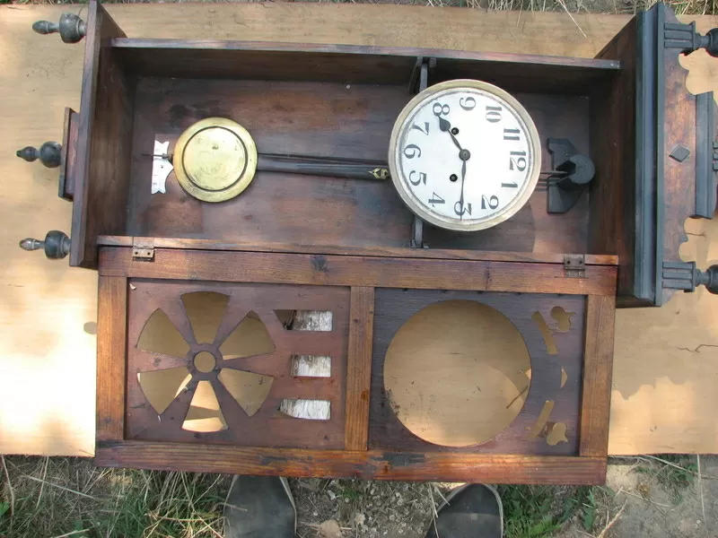 Продам часы старинные немецкие  Густав Беккер с трехгонговым красивым боем.. 3