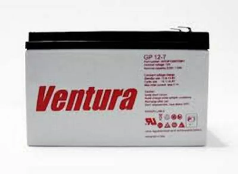 Аккумуляторы Ventura 12V/В 7-9-12-18Ah/Ач до ИБП (UPS) - в т.ч. б/н 