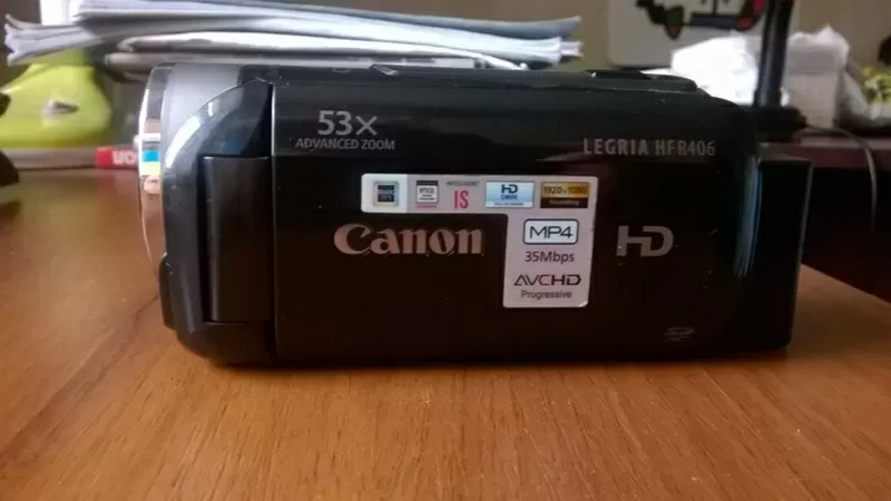 Камера Canon Legria HF R406 Black + чохол+ флешка 32Gb + штатив wt3570 4