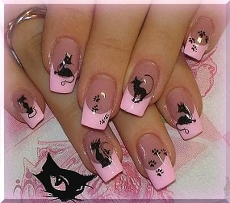 Наращивание ногтей гелем дешево Киев 4