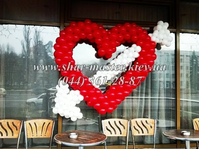 Доставка воздушных шаров на детский праздник в Киеве,  гелиевые шарики. 2