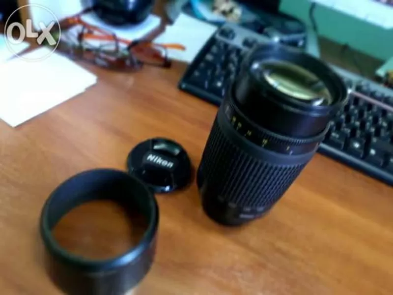 Продам объектив Nikon 70-300mm AF NIKKOR (1:4-5.6G Black) 4