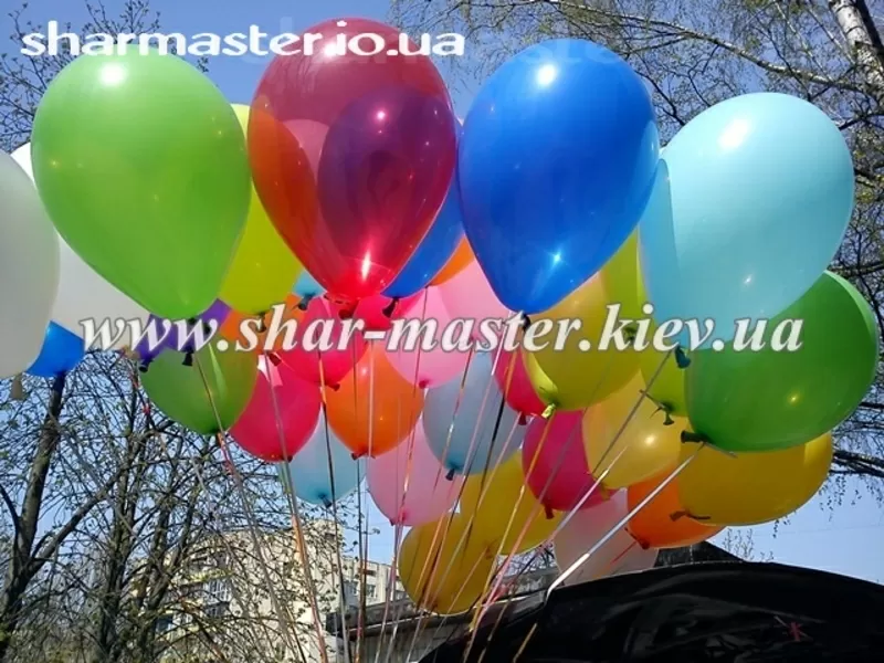 Воздушные гелиевые шары в Киеве, оформление детских праздников шарами.