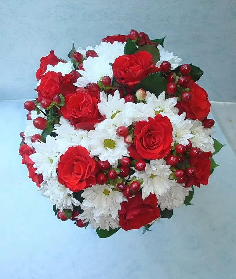 Осенний свадебный букет