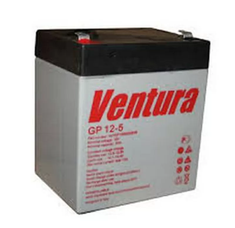 Аккумулятор Ventura 12V/В 5Ah/Ач до упса (UPS),  эхолота,  сигнализации, 