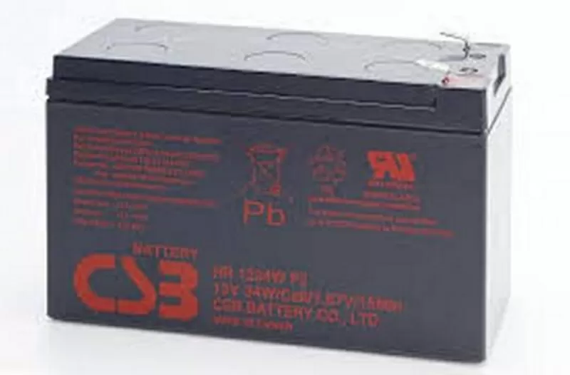 Аккумулятор CSB 12V/В 9Ah/Ач (RBC) до источника бесперебойного питания