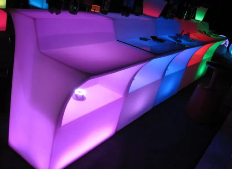 Аренда LED-барная стойка