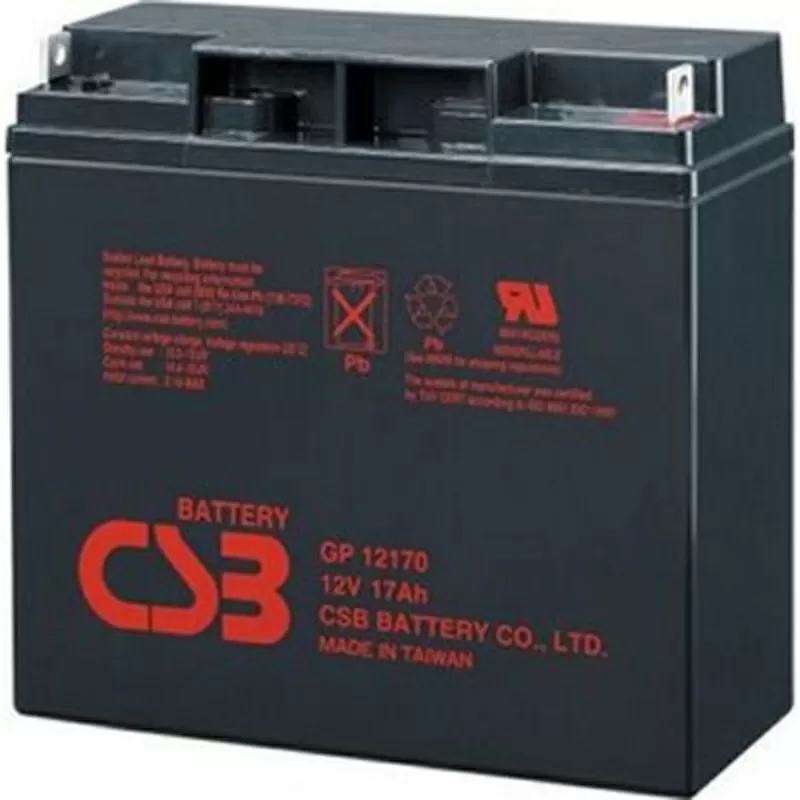 Аккумулятор CSB 12V/В 17Ah/Ач (RBC) до упса (UPS),  эхолота,  сигнализац