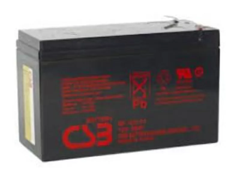 Аккумулятор CSB (Yuasa) 12V/В 7.2(7)Ah/Ач (RBC) до ИБП,  эхолота