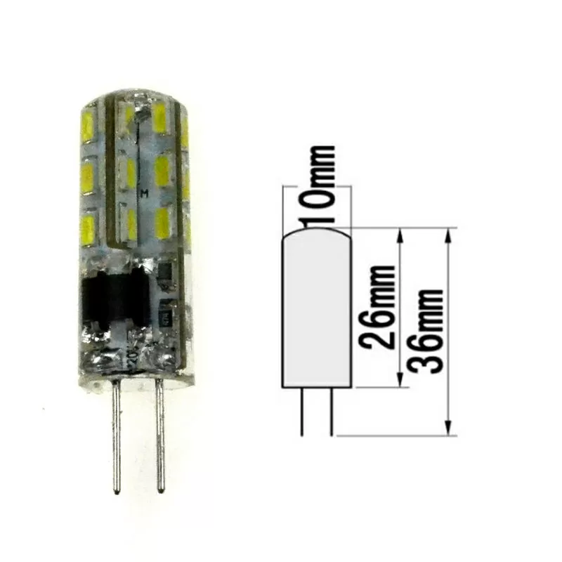 Светодиодная Led лампа G4 12V 24V 220V 2