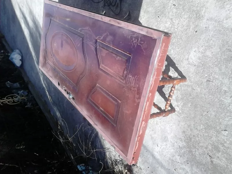 Отделка дверей дермантином , кожзаменителем 5