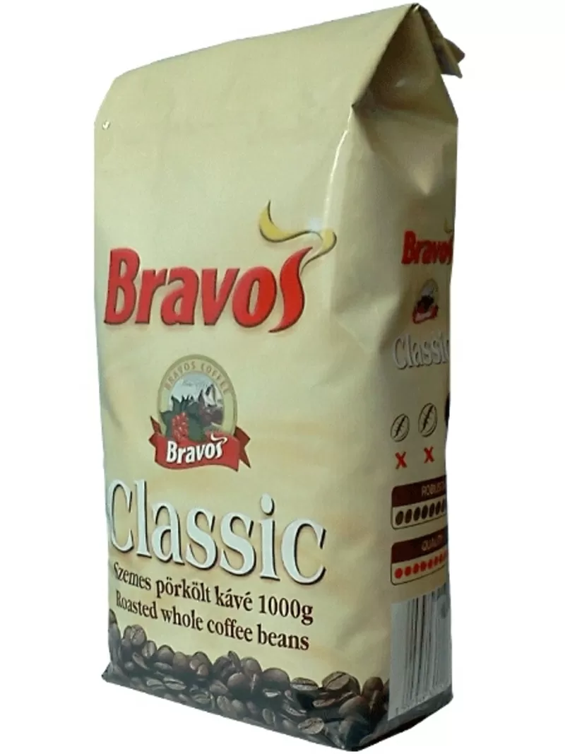 Кофе в зернах Bravos Classic 1 кг опт