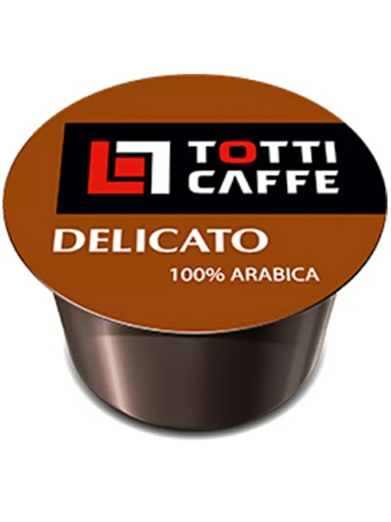  Кофе в капсулах Totti Caffe Delicato 100 шт опт