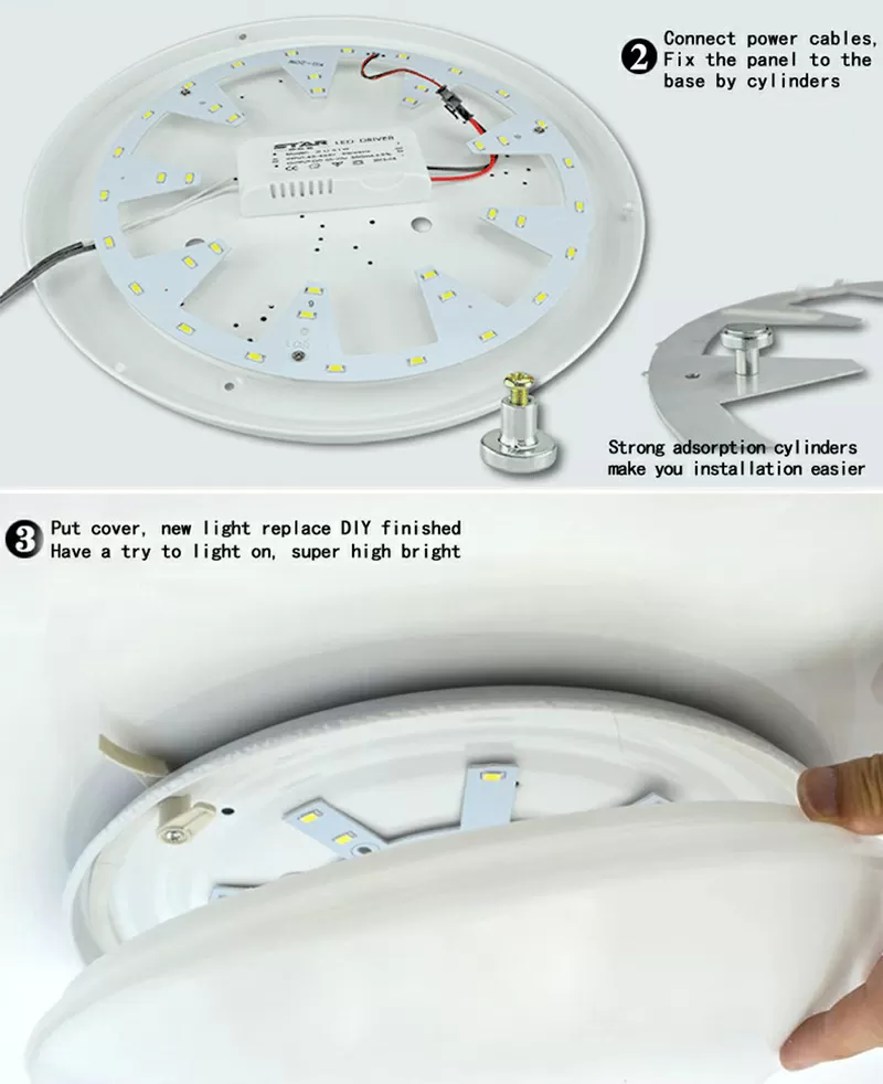 Светодиодная Led панель 23W,  2300 Lm,  100-240V 3