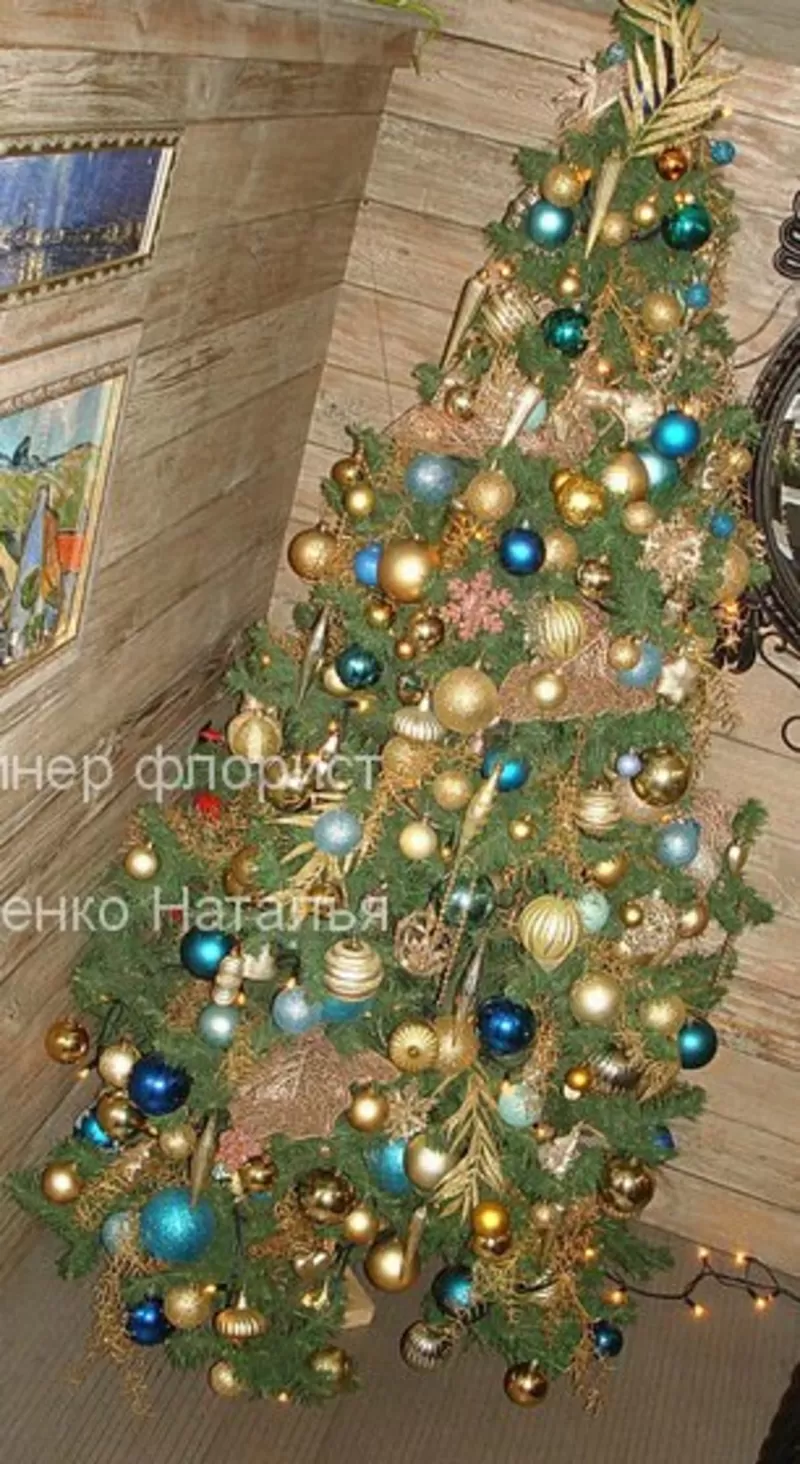  Новогоднее украшение помещений,  елок и декора