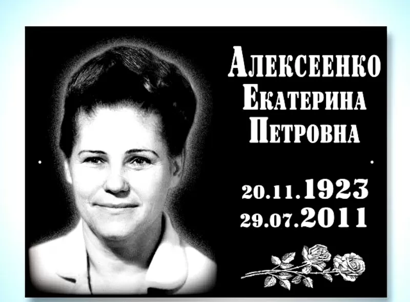 акриловые фото таблички