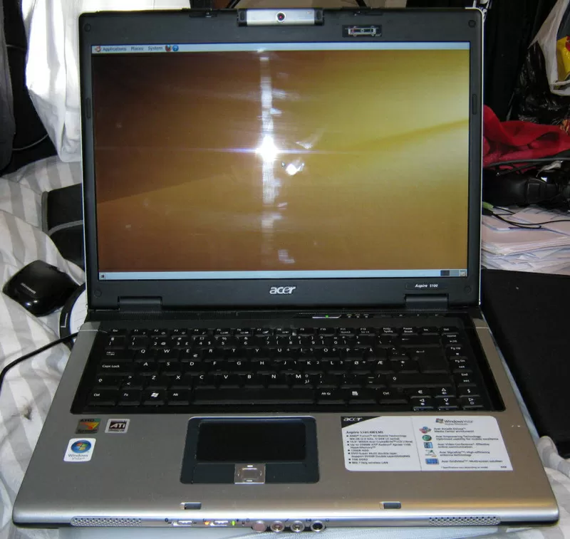 Продам по запчастям ноутбук ACER Aspire 5100 (разборка и установка).