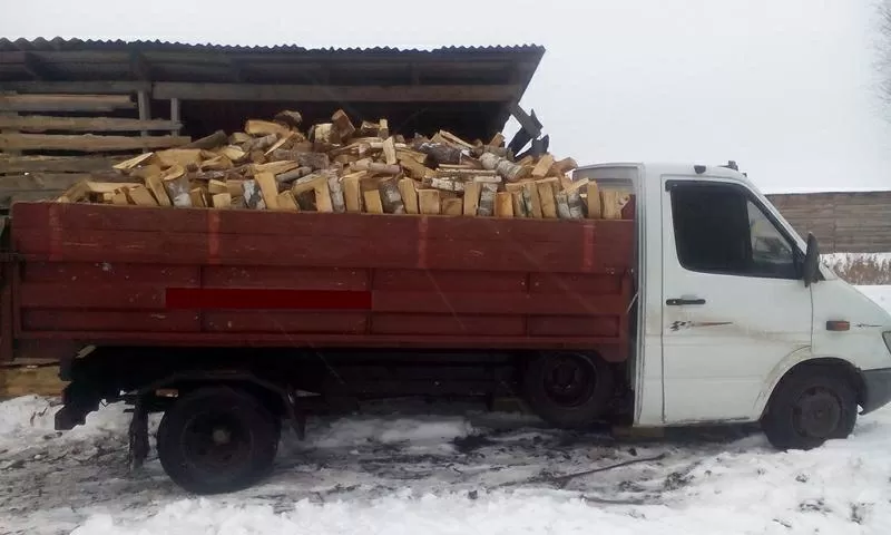 ДРОВА колотые с доставкой по Киеву. Акция!