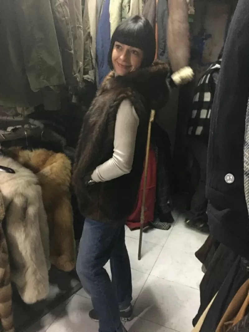 Изделия из меха, кожи б/у Италия 4