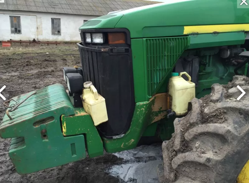 Колісний трактор JOHN DEERE 8400 + дисковая борона John deere 630