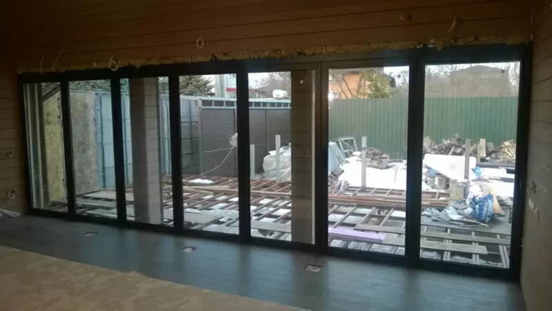 Алюминиевые окна,  двери,  перегородки. 4