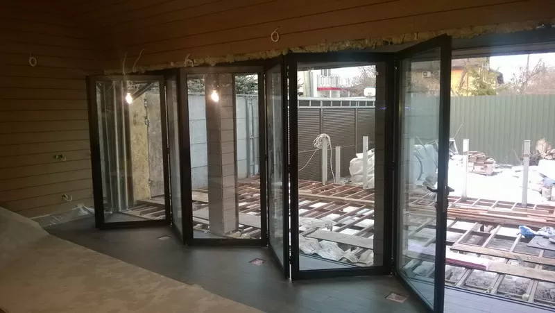 Алюминиевые окна,  двери,  перегородки. 5