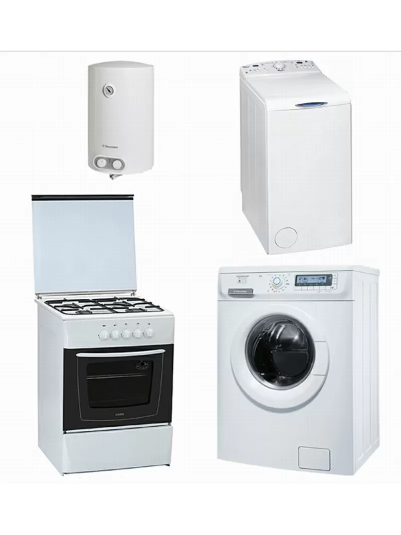 Подключение стиральной и посудомоечной машины и другой мелкой бытовой  2