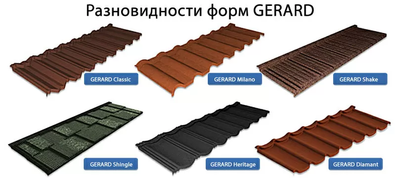 Композитная черепица GERARD . Новая Зеландия. www.spiks.com.ua 3