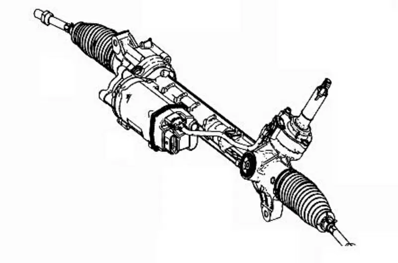 Рулевая рейка оригинал для Мерседес ML/GL/S-class