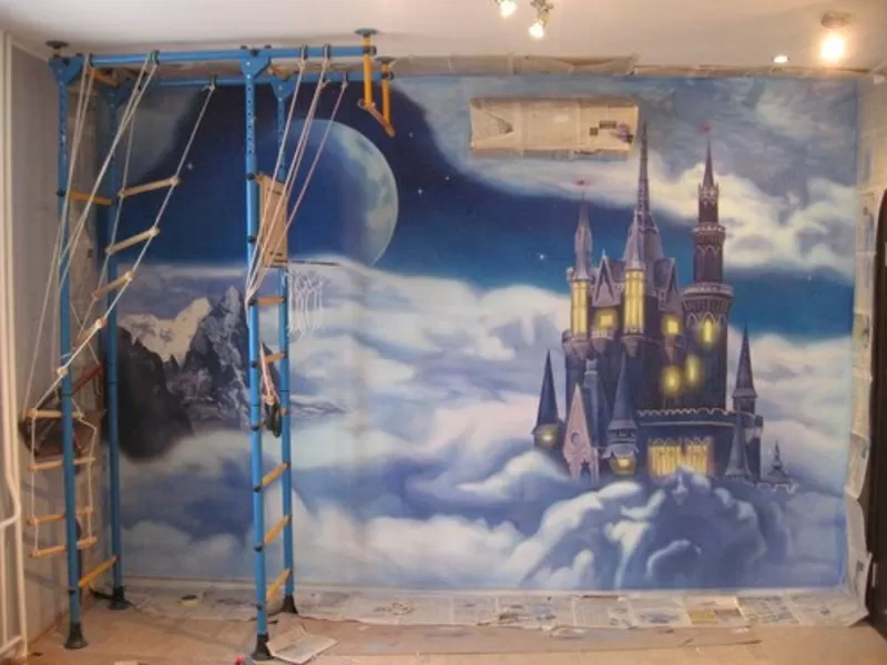 Художественная роспись стен. Художник. Портреты на заказ. Картины 3