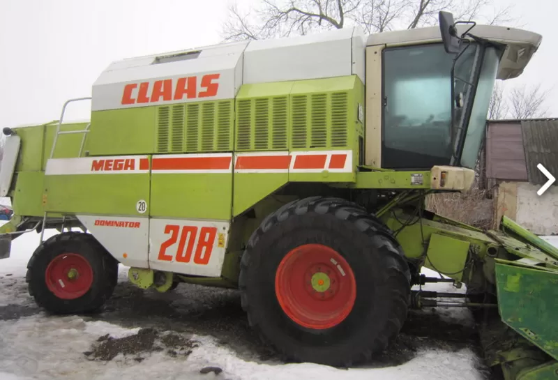 Комбайн CLAAS mega 208