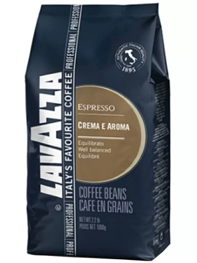 Оптом Кофе в зернах Lavazza Espresso Crema e Aroma Blue 1 кг