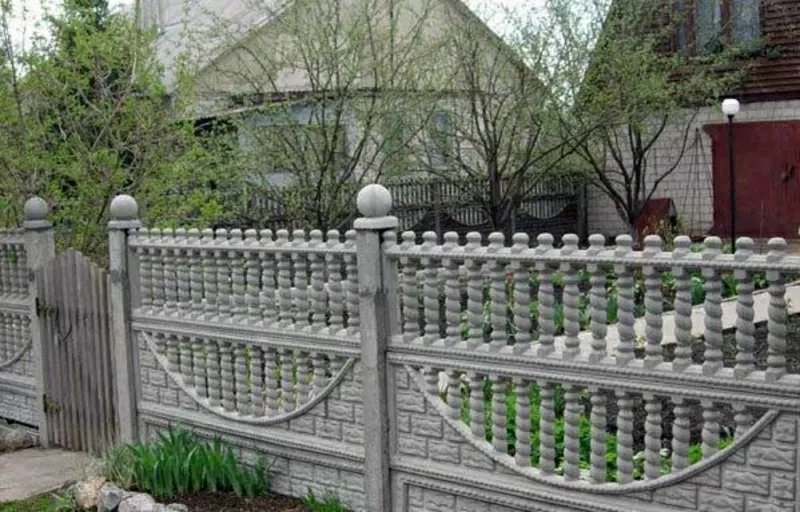 Забор из Металлопрофиля под ключ 3