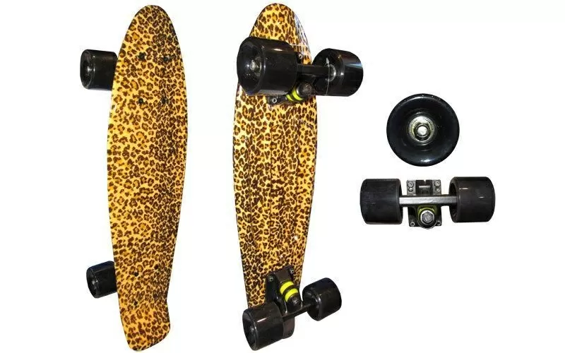 Скейт Penny Board Leopard Limited Edition