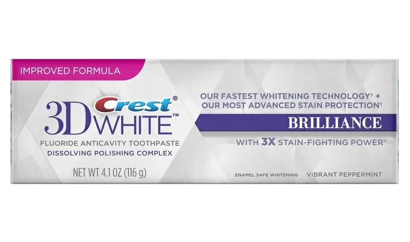Отбеливающие полоски Crest 3D White Vivid Whitestrips в новой упаковке 3