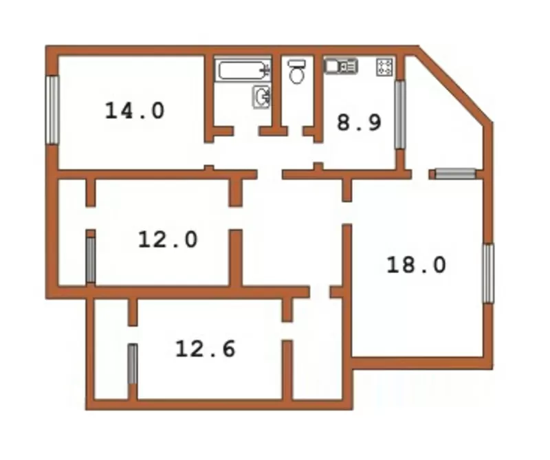 Продажа 4х комнатной квартиры на Позняках 6