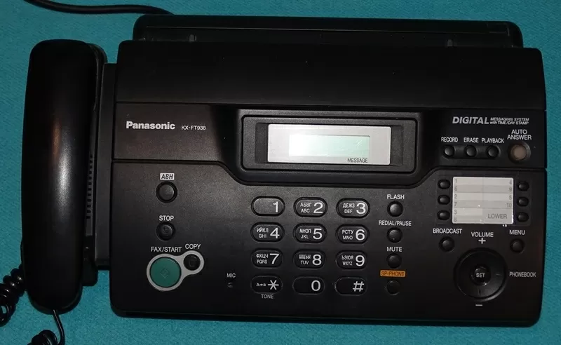 Телефон-факс Panasonic KX-FT 938